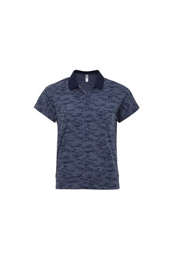 TK Maxx - Women- blue polo shirt &pound;19.99 (RRP &pound;50.00)