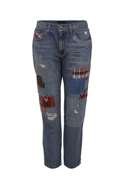 TK Maxx - Women - denim with patchwork &pound;49.99 (RRP &pound;279.00)