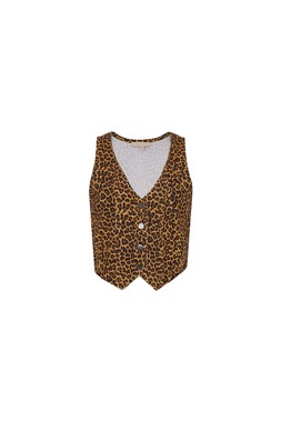 TK Maxx - Women's leopard print waistcoat £16.99 (RRP £XX)