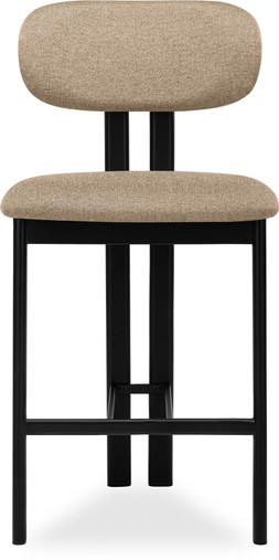Arbor Kitchen Stool, Latte Sustainable Fabric