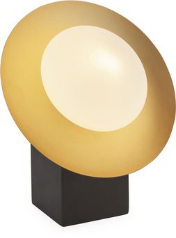 Temuka Table Lamp, Black & Brass