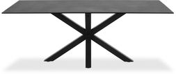 Heaven 8 Seat Dining Table, Dark Grey Ceramic