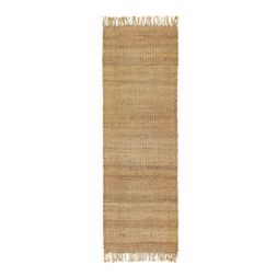 Kirsten Tasseled Jute Runner, Natural