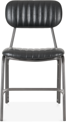 Boston Metal Dining Chair, Black