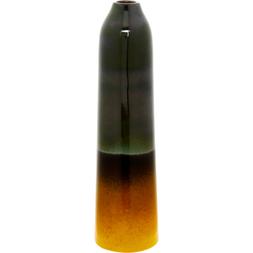 Green and Yellow Ombre Vase