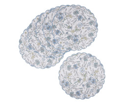 Homesense blue floral placemats set2 £12.99 (RRP £)