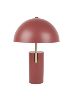 Homesense Burgundy Metal Lamp £29.99
