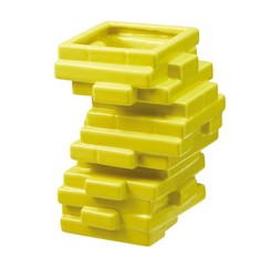 Dopamine Brights - Yellow Brick Vase &pound;14.99