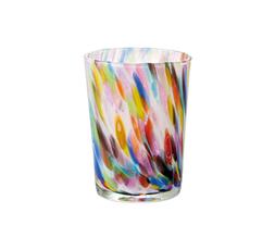 Glassware - Rainbow Spotted Glass &pound;8.99