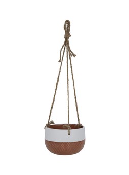Homesense-hanging pot small &pound;4.99 (RRP &pound;10.99)