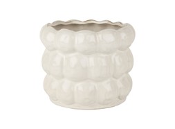 Homesense white plant pot £9.99 (RRP £)