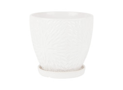 Homesense white plant pot £6.99
