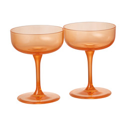 Alt Optimism Apricot Champagne Glasses £12.99, €19.99