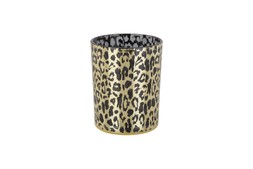 HOMESENSE LEOPARD PRINT POT &pound;4.99
