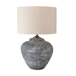13. Homesense - Black stoneware lamp - £9.99