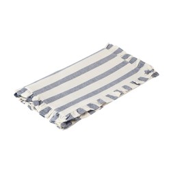 13. Homesense - Blue striped table runner with ruffle trim - £12.99