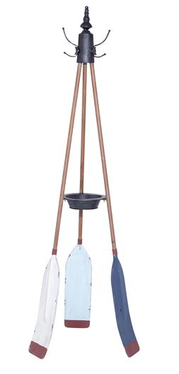 Rowing Oar Coat Rack