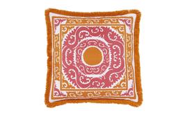 Orange Oriental Cushion