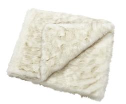 Cream Throw