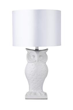 White Owl Lamp