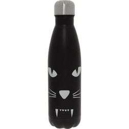 Black Reusable Cat Flask &pound;7.99