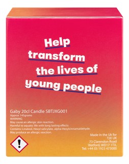 Gaby Roslin x The Prince’s Trust ‘Change A Girl’s Life Candle’ &pound;9.99