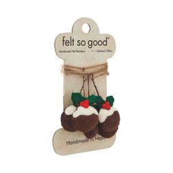 Christmas Pudding Garland &pound;12.99 ( &pound;4.00 donation)