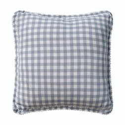 DINING Blue Vicky Check Cushion £16.99