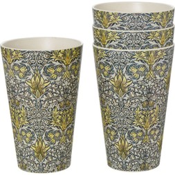 Four Pack Multicoloured Floral Tumbler 6.99