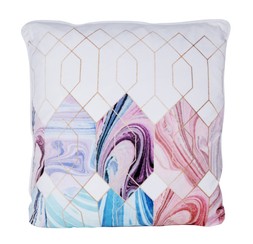 Graphic Marble Cushion &pound;14.99 RRP &pound;40.00