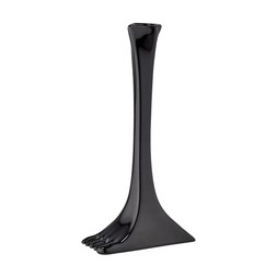 Graphic Monocrome Tall Black Foot Candlestick Holder £34.99, €49.99