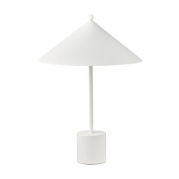 Graphic Monocrome White Metal Lamp £49.99, €74.99