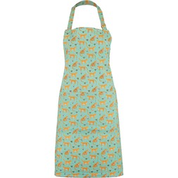Green Leopard Print Apron 6.99