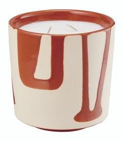 Hacienda brown & cream candle RRP 6