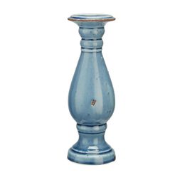 Homesense - Blue Candle Stick, &pound;5.99