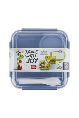 Homesense - Blue Travel Salad Box - £6.99 - (RRP £10.00)