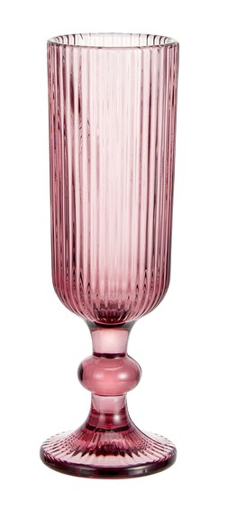 Homesense Dining purple fluted glass