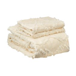 Homesense - Fluffy Cream Bedding, &pound;44.99