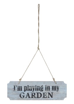 Homesense - garden sign &pound;4.99 (RRP &pound;XX)