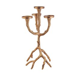 Homesense - Gold Candel Abra, &pound;19.99