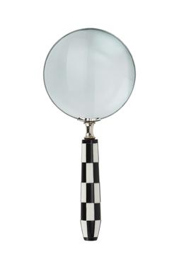 Homesense - Magnifying Glass with Checkered Handle - £7.99