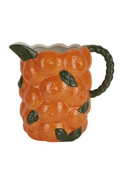 Homesense-orange pitcher &pound;14.99 (RRP &pound;33.99)