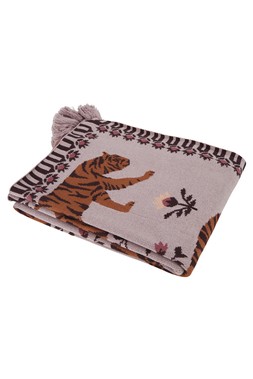 Homesense - Pink Tiger Throw - £18
