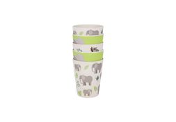 Homesense - Set of 5 Bamboo Elephant Cups, &pound;5.99