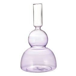 Homesense Sunset Hues purple glass vase