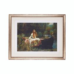 The Lady of Shallot Framed Print &pound;39.99