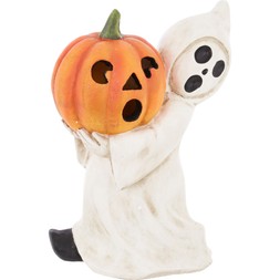 Pumpkin And Ghost Ornament &pound;16.99