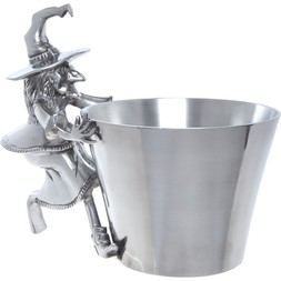 Silver Tone Nickel Witch Ice Bucket &pound;39.99