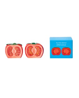 Tomato Ceramic Salt & Pepper Shakers