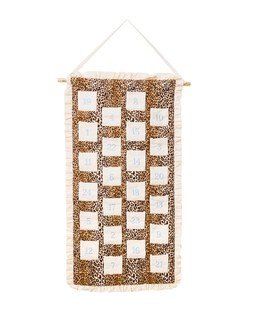 Leopard Print Fabric Advent Calendar